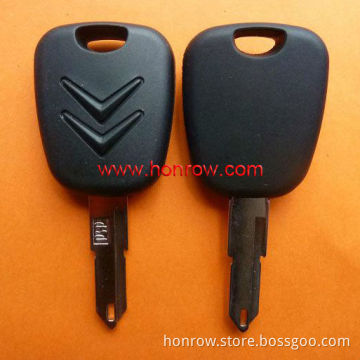 High Quality Citroen car transponder key car chip key with 206 key blade with 7936 ( ID46) Chip for car